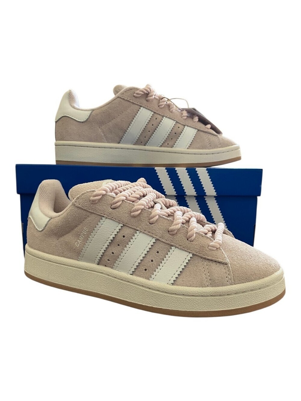 adidas Campus 00s Wonder Quartz Pink Suede Women 8 Men 7 Core White Gum Shoes